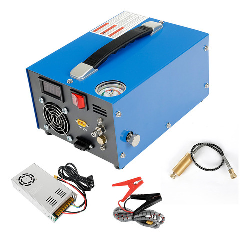 Compresor De Aire De Alta Presión Portátil De 4500 Psi Con B