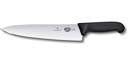 Victorinox 10-inch Fibrox Pro Cuchillo De Chef, Negroideal