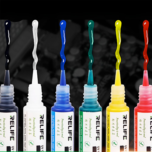 Tinta Para Mascara Uv Relife Rluvh901bl Protectora Soldadura