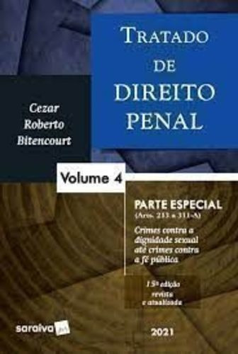 Tratado De Direito Penal ( Vol: 4), De Cezar Roberto Bitencourt. Editora Saraiva Jur Em Português