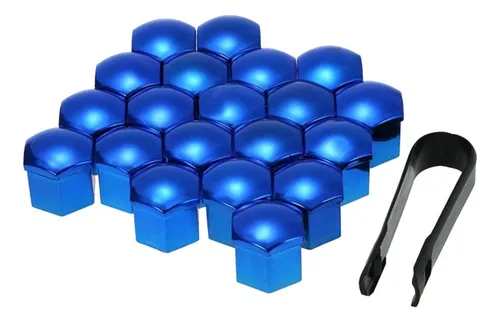 B 40 Juegos De Cubierta De Orejeta De Cromo Para Rueda,