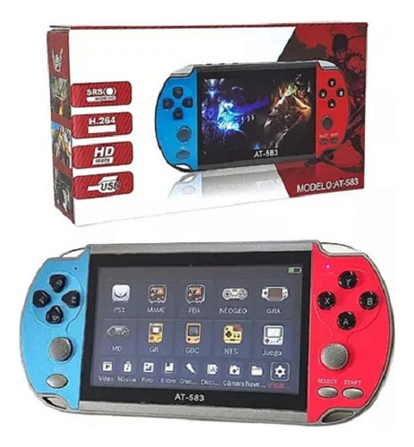Gamepad Portátil Retro 4.3 Polegadas Altomex AT-583