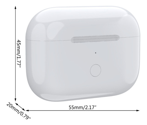 Funda De Carga Inalámbrica De Repuesto Para Airpod Pro, Auri