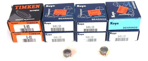 Lot Of 10 New Koyo & Timken B-65 Needle Bearings B65 Zzg