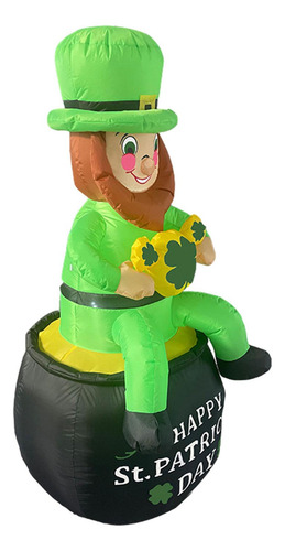 Decoración Inflable St Day, 180 Cm, Interior Y Exterior,