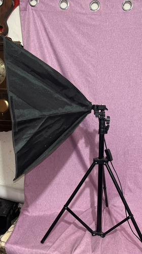 Luz Estudio Fotográfico Softbox Trípode Aluminio 2,90mt (Usado)