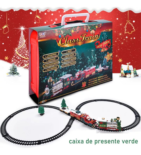 Coche Eléctrico Navideño, Pequeño, Tren, Juguete, Sonido Y L