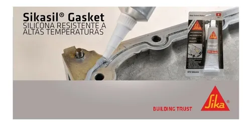 Sikasil Gasket Silicona Automotriz Gris Alta Temperatura
