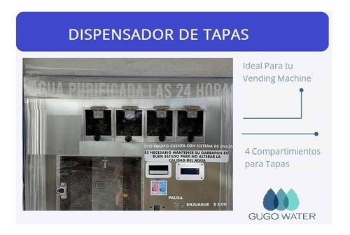 Vending Ventana Despacho Agua Purificada Evolucion Gold