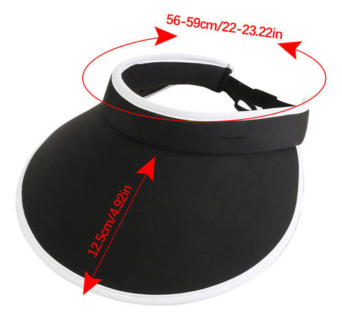 Sombrero Solar De Protección Solar Plegable De Ala Grande De