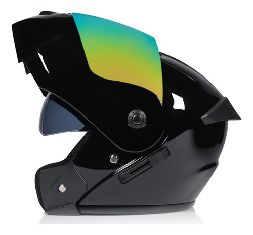 Casco De Moto Modular Con Bluetooth Slot Integrado