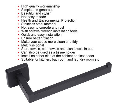 Perchero Para Colgar Ropa De Un Solo Tubo, Acero Inoxidable