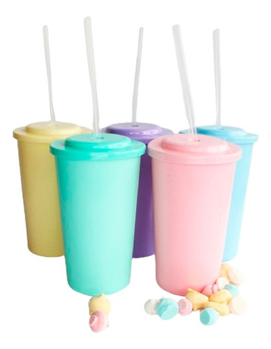 Vaso Souvenir Candy 300cc X 20unidades Sorbete Y Tapa. 