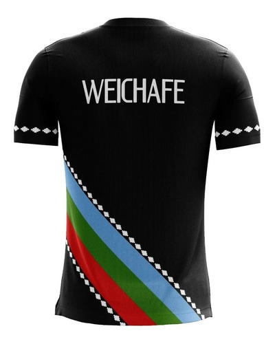 Imagen 2 de 2 de Camiseta Colo Colo Mapuche Mujer Diseño Original Mps