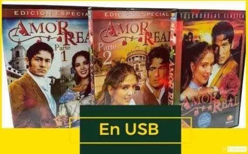 Amor Real Telenovela Completa Memoria Usb Con Envío Gratis