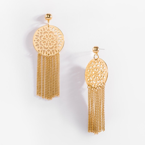 323315 Aretes Filigrana Nice Color Dorado