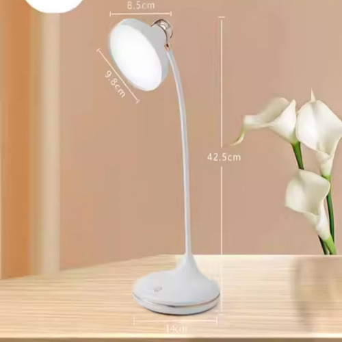Lampara Led De Escritorio Recargable Portatil Flexible