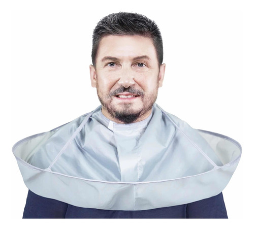 Barbería Capa Para Corte De Pelo Velcro Cabeza Ventana