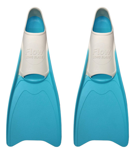 Flow - Aletas Largas De Goma Prémium Para Entrenamiento De N