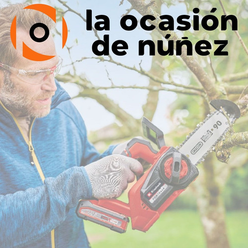 Imagen 4 de 7 de Motosierra Inalambrica Einhell Fortexxa Brushless A Bateria
