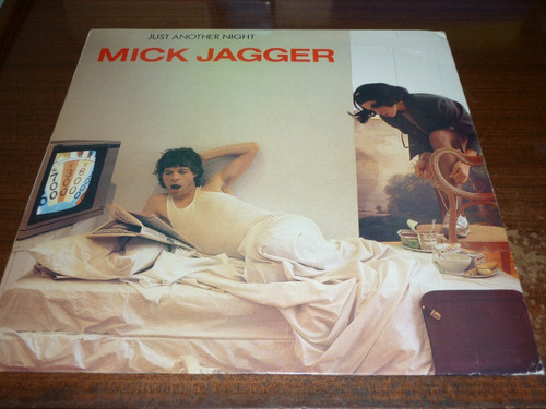 Mick Jagger Just Another Night Vinilo Americano Promo