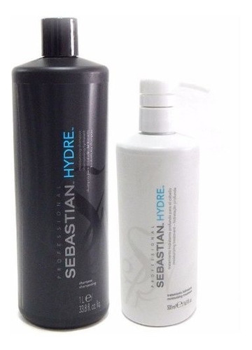 Sebastian Hydre Shampoo 1000ml Mascara 500ml Kit Hidratacion
