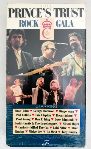 The Prince´s Trust Rock Gala . Vhs Original Usa. Impecable !