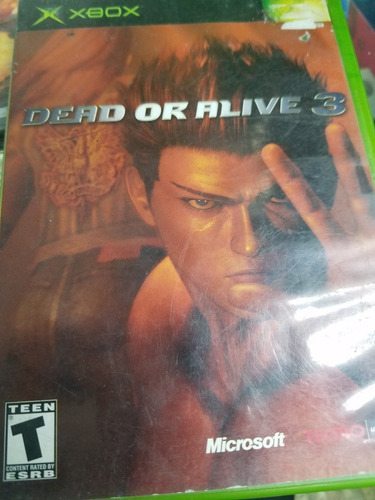 Dead Or Alive 3 Xbox Clásico Físico Original 