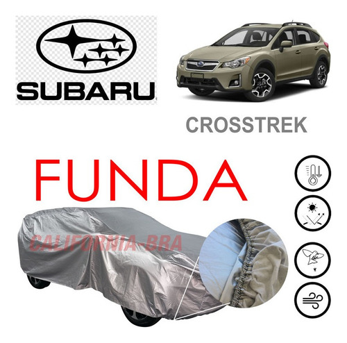 Cobertura Impermeable Broche Eua Subaru Crosstrek 2023