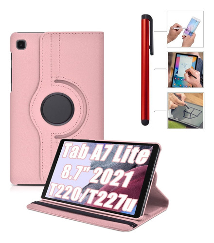 Funda Case Cover + Lápiz Samsung Tab A7 8.7 Lite Sm-t220