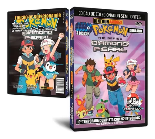 Pokémon 10ª Temporada Completa E Dublada Em Dvd