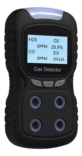 Detector De Gas Monitor De 4 Gases