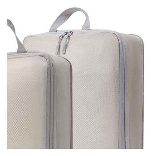 Ff 6 Cubos De Embalaje For Guardar Ropa, Color Beige