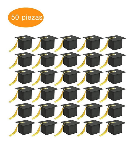 Cajas De Caramelos, Regalos, Recuerdos De Graduación, 50 Uni