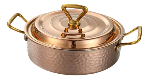 Olla Caliente De Acero Inoxidable, Práctica Sartén De 20cm