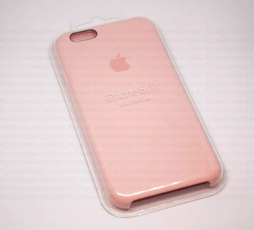 Aniquilar Pericia Púrpura Funda iPhone 6s Silicone Rosa Pink Case Original Apple 100%