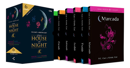 Coleção Completa 2 Box Série House Of Night - 12 Livros