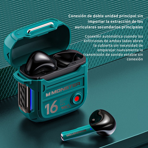 Xd Audífonos Inalámbricos Monster Airmars Xkt16 Bluetooth