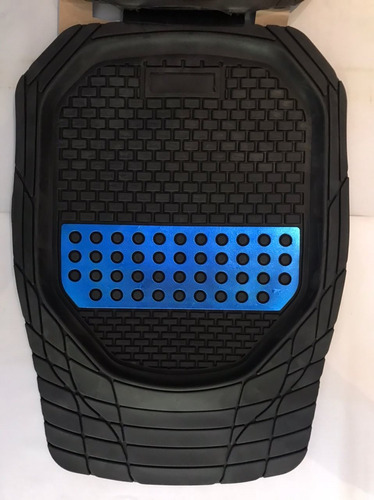 Alfombras 4 Piezas Negra/gris Tipo Bandeja Car Mats 4006abs