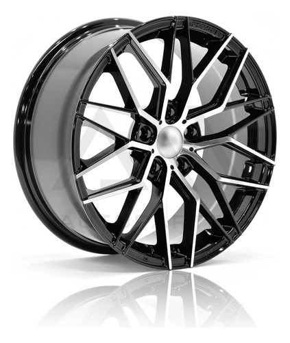 Rines 17 5/100 (4 Rines) Gtrr Jetta Cavalier Pt Cruiser Leon Color Negro Maquinado