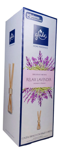 Difusor De Aromas Glade Relax Lavender Kit Com 3 X 100ml
