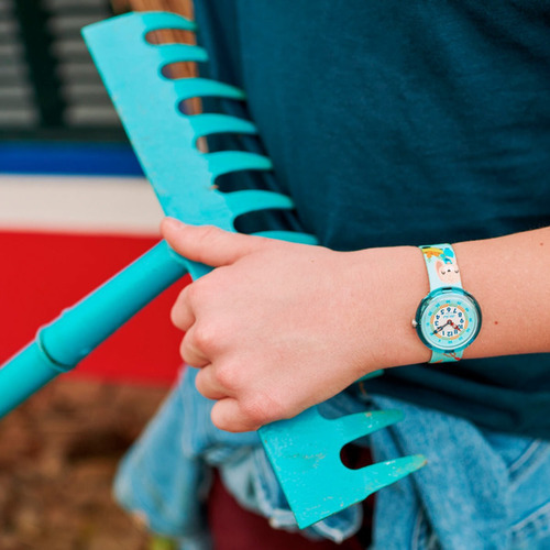 Reloj Infantil Flik Flak Niña Niño Carrot Party Zfbnp191