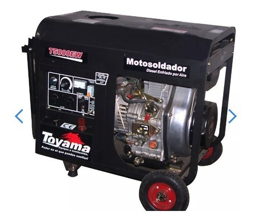 Motosoldador Toyama Diesel 160 Amp Modelo T5000ew