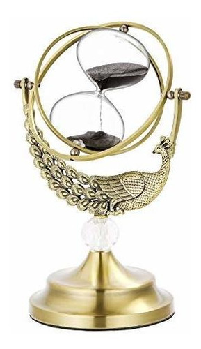 Suliao Large Hourglass Timer Sand Clock 60 Minute With Brass