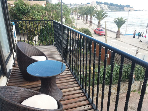 Casona Algarrobo Sector Club De Yates, Primera Linea Playa