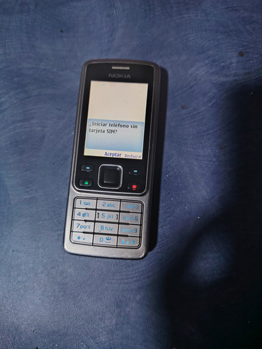 Nokia 6300 Telcel Funcional, Leer Descripcion!! Gris Claro (Usado)