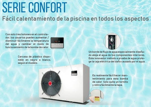 Bomba De Calor Climatizacion Piscina Pot. 14.7 Kw - Oferta!!