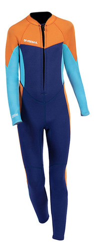 . Trajes Baño Buceo Trajes Completos Azul Tallas 14