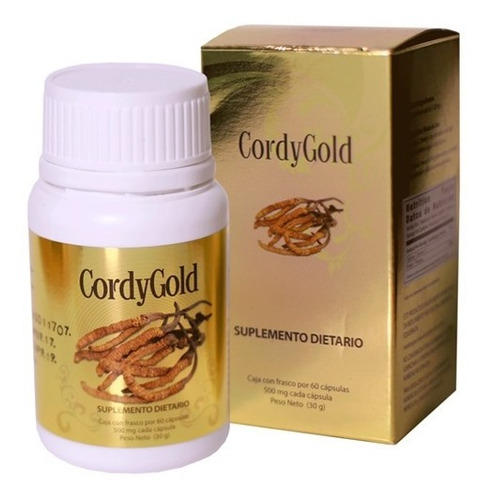 Cápsulas Cordy Gold Ganoexcel - Unidad a $5998