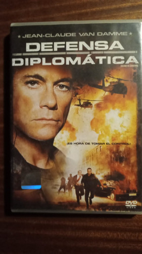 Dvd Original Defensa Diplomatica - Van Damme (om)